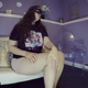 A masked girl sits on the couch and talks before taking a slow shit while sitting on a potty chair. Nice bowlcam type view. A long, soft turd slowly slides out and hangs from her ass in close up. Presented in 720P HD. 110MB, MP4 file. Over 9 minutes.